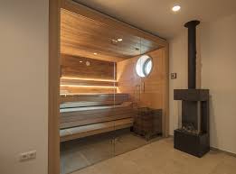 Sauna Im Bad Behaglich Und Warmend Schwimmbad De Sauna Fur Zuhause Badezimmer Mit Sauna Saunaofen