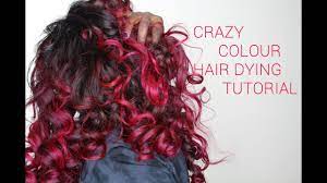 Red ombre hair color ideas for a bold new look. Crazy Colour Hair Dying Tutorial Youtube