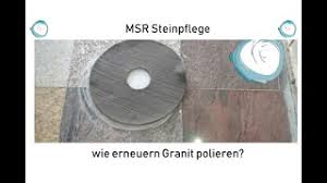 Warum sollten sie ihren granit polieren? Wie Erneuern Granit Polieren Youtube