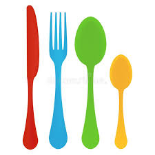 Download fork and spoon stock photos. Plastic Cutlery Children S Stock Vector Illustration Of Equipment Object 111630273