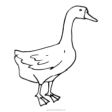 Show your kids a fun way to learn the abcs with alphabet printables they can color. Goose Coloring Page Ultra Coloring Pages