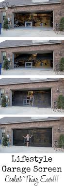 Check Out My New Garage Screen So Awesome Garage Screen Door Garage Decor Garage
