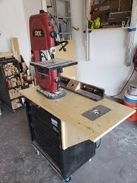 Combination Router Table Band Saw Cart Router Table Wood Projects Projects