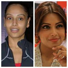 bollywood stars before and after makeup