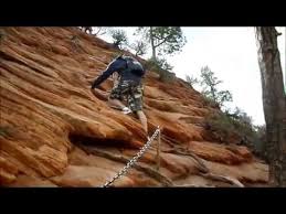 The park is home to the tallest sandstone cliffs in the world and they soar over the there have been deaths recorded on the trail: Zion Angels Landing Death Zone Youtube
