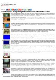 I changed out the entire smoke detector. Premium Source Of Projects Tutorials Code Ebooks Library For Atmels Atmega32 Avr Project List1649 By Wisenaeem Issuu