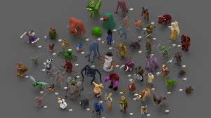 Voxel shader brush to use voxel shaders interactively and directly. 55 Voxel Creatures Opengameart Org