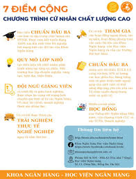 Giới thiệu Khoa Ngân hàng - Trường Học viện Ngân hàng