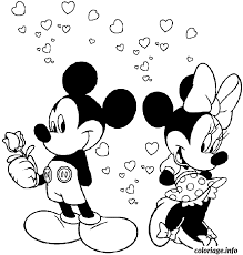 Merci à @_itsley pour la cover. Coloriage St Valentin Mickey Est Amoureux De Minnie Dessin St Valentin A Imprimer