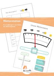 Wetterstation Fur Den Klassenraum Deutsch Und Englisch Unterrichtsmaterial In Den Fachern Englisch Sachunterricht Wetterstationen Wetter Unterrichtsmaterial