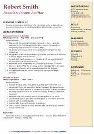 The applicants, the recruitment team, and the whole organization. Income Auditor Resume Samples Qwikresume