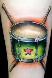The beauty of the drums is incontestable, but i think you know what i mean. Drummer Tattoo Ideas Foot Tattoos Design