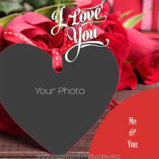 Feel free to create birthday photo editor online with best online name generator and photo card maker. Edit Photo Frame With Love Shaped Hearts Online