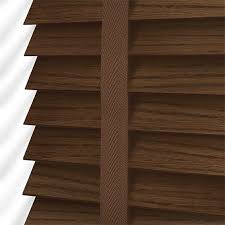 There's something really comforting about a dark wood. Made To Measure Wooden Blinds Get Your Perfect Size For Less