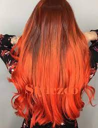 Unique Atomic Orange Hair Colors Ideas For Blonde Girls In 2019 Hair Color Orange Hair Color Highlights Pastel Orange Hair