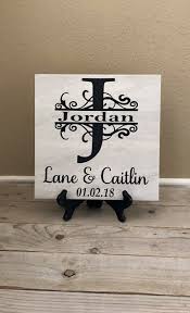 Gifts For Women Wife Birthday Gift Anniversary Gifts Personalized Gift Established Sign Family Name Sign Name Tile Last Name Sign Personalized Wedding Gifts Wedding Gifts For Parents Wedding Gifts