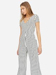 Combinaison Jupe Culotte Rayures Stradivarius R S Outlet