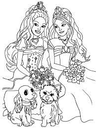 Pin By Lindsey Herman On Barbie Doll Coloring Pages Barbie Coloring Pages Castle Coloring Page Puppy Coloring Pages