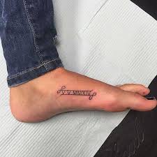 This tattoo is simple but the black lines of roman numerals make it so strikingly significant and lovely. 1001 Ideas For A Simple But Meaningful Roman Numeral Tattoo