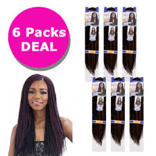 Crochet braids made of natural hair can be handled just like your own hair. Multi Pack Senegalese Twist Small Freetress Crochet Braiding Hair Extension Ebay