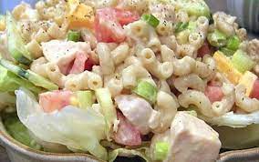 It is soft because of the. Chicken Macaroni Salad Recipe Recipezazz Com