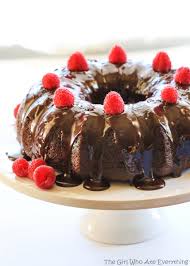 Ice and decorate just before serving. Easy Chocolate Bundt Cake The Girl Who Ate Everything