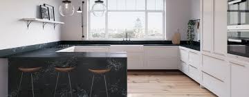 What is caesarstone made of? Caesarstone Empira Black Quartz Worktops Net