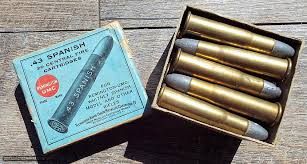 VINTAGE ~ REMINGTON  UMC .43 SPANISH BLACK POWDER CENTRAL FIRE RIFLE  CARTRIDGES COMPLETE & EXCELLENT !