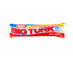 60% less fat than the average chocolate bar! Nestle Big Turk Turkish Delight Candy Bar Stockupmarket