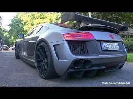 Audi R8 Pd Gt850 Prior Design Start Up Acceleration Sounds This Video Shows 2 Amazing Cars Tuned By Prior Design Audi R8 Audi Porsche Panamera Turbo