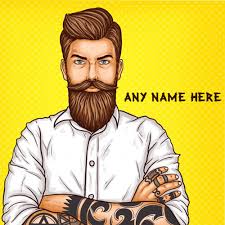 Monospace, read here complete guide. Write Name On Beard Style Boys Whatsapp Profile Picture Free Download