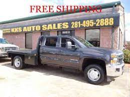 New listing151,807 miles3500 flatbed pickup truck 6.6l v8 ohv 32v turbo diesel engineautomatic transmissionfour wheel driveac and heattiltcruiseam/fm/cdpower windows, locks, and mirrorscloth interiortrailer brake controllerfront tow hooksrunning boards11'l x 93w aluminum. Chevrolet Silverado 3500 Hd 4wd Flatbed Duramax 6 6l Diesel Vans Suvs And Trucks Cars