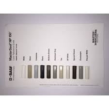 Masterseal Np1 Color Chart Best Picture Of Chart Anyimage Org