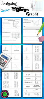 Students Will Practice Their Knowledge Of Motion Graphs With These Force And Motion Activities Created Wi Motion Graphs Teaching Science Middle School Science