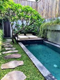Swimming Pool Backyard Having A Pool Surrounded By Trees Would Certainly Give Some More Value Garden Pool Design Small Pool Design Small Backyard Landscaping