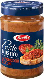 Barilla pesto genovese is an italian classic, prepared with fresh italian basil picked in season. Barilla Pesto Rustico Con Pomodori Secchi Online Kaufen Bei Mytime De
