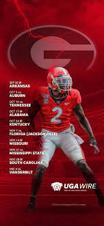Georgia Bulldogs Football Schedule 2022 2020 Georgia Bulldogs Football Schedule: Downloadable Wallpaper