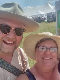Meeting homesteading experts at the festival