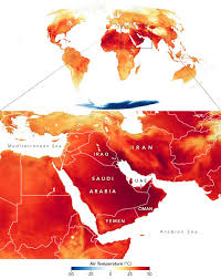 The cause is a heat dome that has affected parts of the west for about two weeks. Remarkable Heatwave Scorches The Middle East Heat Dome Phenomenon