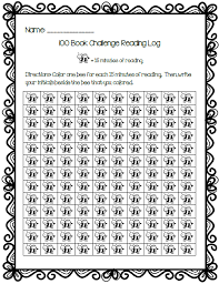 Mrs Black S Bees 100 Book Challenge Reading Log 100 Book Challenge Reading Logs Book Challenge
