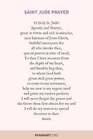Oct 23, 2020 · in times of emotional or physical hardship, it's easy to feel hopeless — but as the bible says, ﻿with god all things are possible﻿. ﻿﻿call in these prayers for healing when ﻿you (or. Prayer To St Jude Patron Of Hopeless Cases Ryan Hart