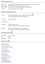 Focus on highlighting your educational accomplishments and background above all. Nigeria Cv Sample 2 Careerprofessor Works
