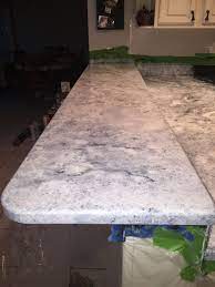 So if you like the look of granite, but the expense, weight or maintenance is too much, consider using paint that looks like granite. Paint Your Countertops To Look Just Like Marble Giani Countertop Paint In The Painting Countertops Painting Kitchen Countertops Painted Granite Countertops