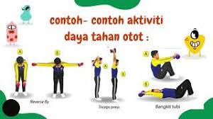 Aktiviti fizikal untuk daya tahan kardiovaskular youtube for more information and source, see on this link : Kekuatan Otot Daya Tahan Otot Youtube