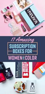 17 Amazing Subscription Boxes For Women Of Color Hair Subscription Box Women Subscription Box Makeup Subscription Boxes