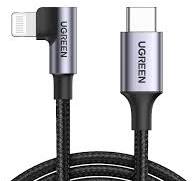 UGREEN MFi Certification Lightning Cable - 90 Degree USB C to Lightning  Cable 6FT Compatible with iPhone 14/14 Pro/14 Pro Max, iPhone ...