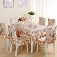 Europe 13 Pcs Set Tablecloths Chair Covers Large Size Embroidery Table Cloth Dinning Chair Cover Home Wed Dinning Chair Covers Party Table Cloth Dinning Chairs
