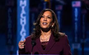 Ella emhoff stole the style show at joe biden's inauguration with an outfit straight off the catwalks the 22 year old was named after the jazz singer ella fitzgerald. Kamala Harris Accepts Vp Nomination Says There Is No Vaccine For Racism Times Of India