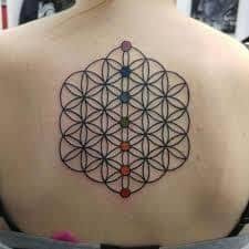 Flower Of Life Tattoo 23 Flower Of Life Tattoo Tattoos Life Tattoos
