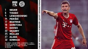 Hier findest du infos zu den spielern und trainern des teams. Fc Bayern Munchen On Twitter Mit Dieser Xi Ins Finale Packmas Olfcb Missionlis6on Ucl